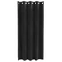 Kép 4/8 - Sötétítő függöny 2 db Fekete 140 x 175 cm Bársony