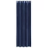 Kép 4/8 - Sötétítő függöny 2 db Sötét kék 140 x 225 cm Bársony