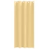 Kép 4/8 - Függöny Gyűrűkkel 2 db Bézs 260 x 140 cm Poliészter
