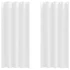 Kép 1/8 - Fekete Függöny Gyűrűkkel 2 db Tiszta Fehér 245 x 140 cm