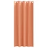 Kép 4/8 - Függöny Gyűrűkkel 2 db Terrakotta 260 x 140 cm