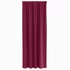 Kép 4/9 - Függöny Gyűrűkkel 2 db Bordó 225 x 140 cm Poliészter