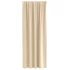 Kép 4/9 - Függöny Gyűrűkkel 2 db Krém 245 x 140 cm Poliészter