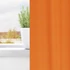 Kép 3/9 - Függöny Gyűrűkkel 2 db élénk narancs 140 x 140 cm
