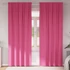 Kép 2/9 - Függöny Gyűrűkkel 2 db élénkrózsaszín 245 x 140 cm