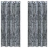 Kép 1/8 - Bársony függöny 2 db Ezüst Szürke 245 x 140 cm Bársony