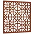 Kép 3/10 - Mór stílusú corten acél kerti faldísz 55 x 55 cm