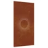 Kép 3/10 - Napmintás corten acél kerti faldísz 105 x 55 cm