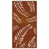 Kép 5/10 - Levélmintás corten acél kerti faldísz 105 x 55 cm