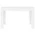 Kép 4/8 - Fehér étkezőasztal 120 x 60 x 76 cm
