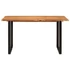 Kép 1/11 - vidaXL tömör akácfa étkezőasztal 140 x 70 x 76 cm