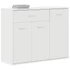 Kép 4/11 - Fehér tálalószekrény 88 x 30 x 70 cm