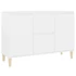 Kép 1/7 - vidaXL fehér szerelt fa tálalószekrény 101 x 35 x 70 cm