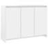 Kép 1/8 - vidaXL fehér szerelt fa tálalószekrény 102 x 33 x 75 cm