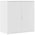 Kép 4/11 - 2 db fehér tálalószekrény 79 x 38 x 80 cm