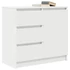 Kép 4/11 - Fehér tálalószekrény fiókos 71x35x65 cm