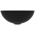 Kép 4/7 - Kerek matt fekete kerámia mosdókagyló