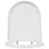 Kép 5/11 - WC ülőke Fehér 49 x 36 x 4 cm Duroplast