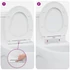 Kép 10/11 - WC ülőke Fehér 47 x 37,5 x 3,8 cm Duroplast