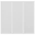 Kép 4/11 - Zuhany kádparaván Fal 117 x 120 cm 3 panelek összecsukható