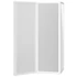 Kép 5/11 - Zuhany kádparaván Fal 117 x 120 cm 3 panelek összecsukható