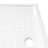 Kép 6/7 - Fehér pettyes ABS zuhanytálca 80 x 120 x 4 cm