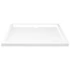 Kép 4/8 - Téglalap alakú fehér ABS zuhanytálca 80 x 90 cm
