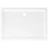 Kép 6/8 - Téglalap alakú fehér ABS zuhanytálca 80 x 110 cm