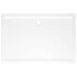 Kép 5/8 - Téglalap alakú fehér ABS zuhanytálca 80 x 120 cm