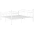 Kép 5/8 - Fehér fém ágykeret 140 x 200 cm