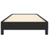 Kép 5/9 - Ágykeret matrac nélkül Fekete 80x200 cm szövet 80x200 cm