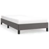 Kép 1/9 - vidaXL szürke műbőr ágykeret 90x200 cm