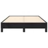 Kép 5/9 - Fekete bársony ágykeret matrac nélkül 120x200 cm