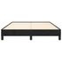 Kép 5/9 - Fekete bársony ágykeret matrac nélkül 140x200 cm