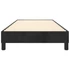 Kép 5/9 - Fekete bársony rugós ágykeret 90x190 cm