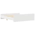 Kép 7/10 - Fehér ágykeret fej- és lábtámlával 160 x 200 cm