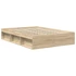 Kép 7/10 - Sonoma tölgy színű ágykeret 120 x 200 cm