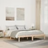 Kép 2/9 - vidaXL tömör fenyőfa extra hosszú ágykeret matrac nélkül 140 x 210 cm