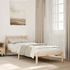 Kép 2/9 - vidaXL tömör fenyőfa extra hosszú ágykeret matrac nélkül 90 x 210 cm
