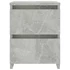 Kép 4/6 - Betonszürke éjjeliszekrény 30 x 30 x 40 cm