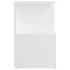 Kép 5/6 - Fehér éjjeliszekrény 35 x 35 x 55 cm