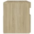 Kép 11/11 - Sonoma tölgy színű éjjeliszekrény LED-lámpákkal 60 x 35 x 40 cm