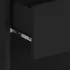 Kép 7/8 - Fekete falra szerelhető éjjeliszekrény