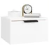 Kép 8/10 - Fehérlra szerelhető éjjeliszekrény 34 x 30 x 20 cm