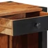 Kép 9/11 - Éjjeliszekrény Barna 40 x 35 x 50 cm Tömör Akácfa