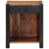 Kép 5/11 - Éjjeliszekrény Barna 40 x 35 x 50 cm Tömör Akácfa