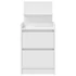 Kép 6/11 - Fehér éjjeliszekrény 2 fiókkal 38 x 34 x 80 cm