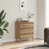 Kép 3/11 - Komód Artisan tölgy 60x35x70 cm