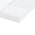Kép 7/10 - Fehér 7 zónás 20 ILD keménységű habmatrac 120 x 200 cm