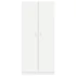 Kép 6/11 - Fehér ruhásszekrény 90 x 52 x 200 cm